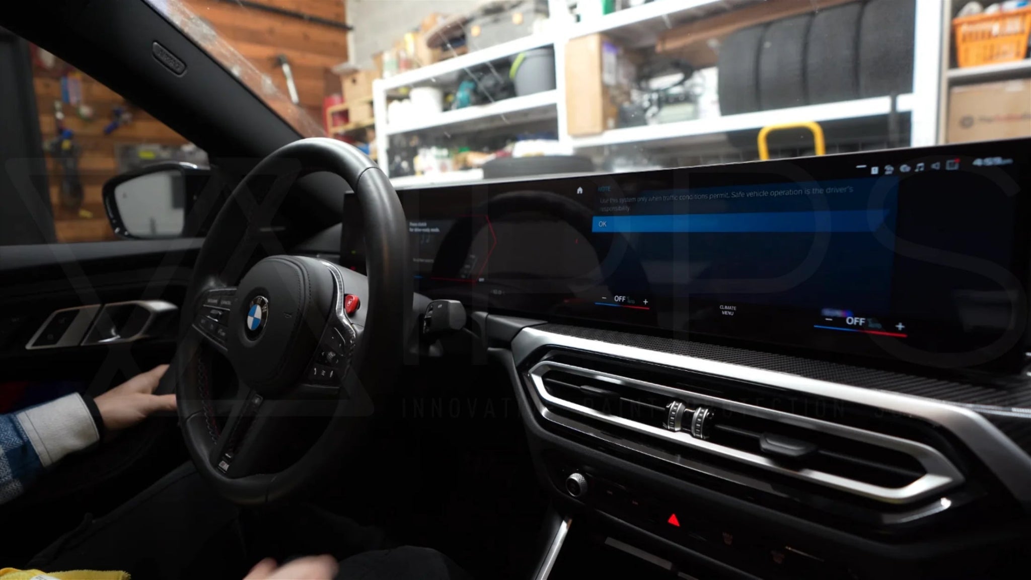 BMW iDrive 8 & iDrive 9 Instrument Cluster & Navigation Screen PPF (2022+) - AUTOID® - Reflector Inserts & Overlays - IPPS
