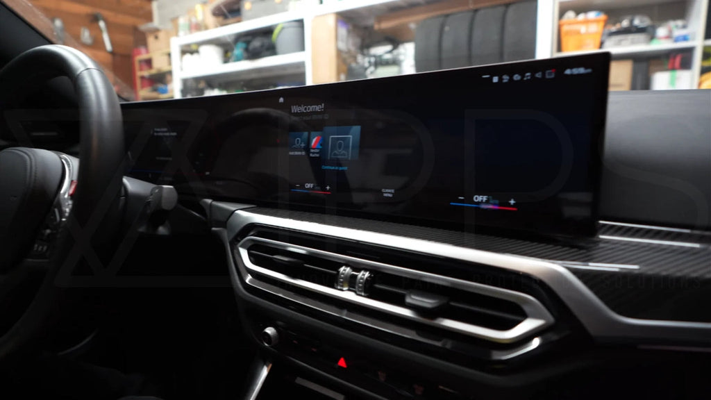 BMW iDrive 8 & iDrive 9 Instrument Cluster & Navigation Screen PPF (2022+) - AUTOID® - Reflector Inserts & Overlays - IPPS