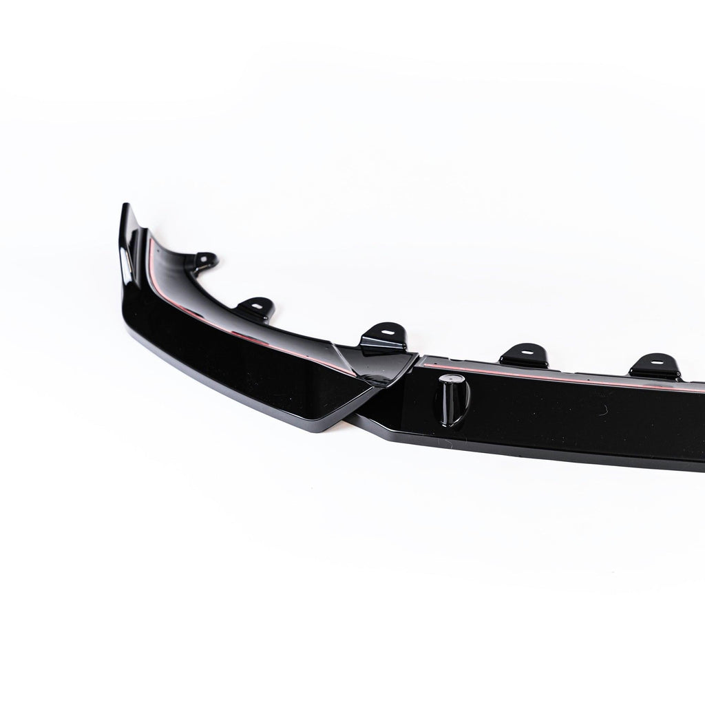 BMW iX3, X3 LCI G01 & X4 LCI G02 Gloss Black Competition Front Splitter by FORM (2021-2024) - AUTOID® - Front Lips & Splitters - FORM Industries