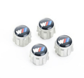 BMW M Performance Genuine "M Logo" Tyre Air Valve Caps Set - AUTOID® - Wheel Accessories - BMW M Performance