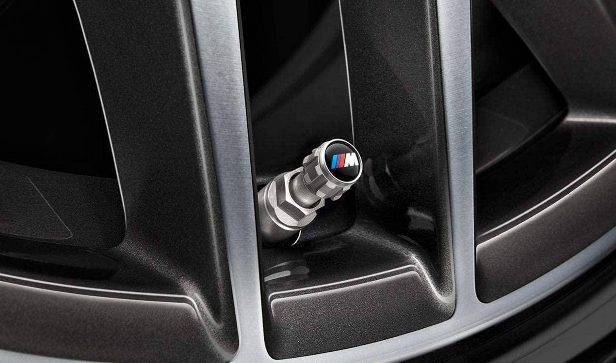 BMW M Performance Tyre Air Value Dust Caps, Wheel Accessories, BMW M Performance - AUTOID | Premium Automotive Accessories