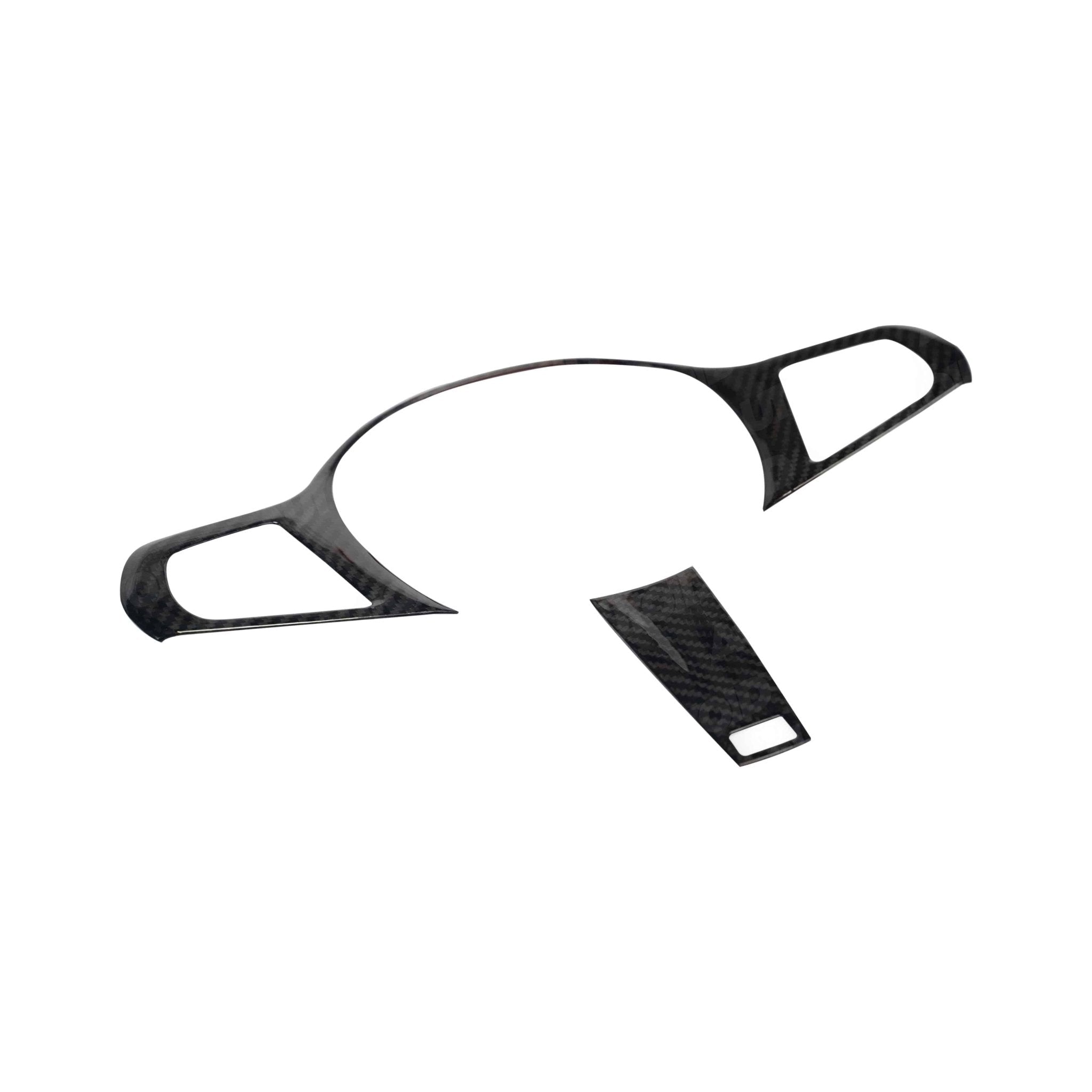BMW M Sport Pre-Preg Carbon Fibre Steering Wheel Trim by FORM (2018-2024) - AUTOID® - Steering Wheel Trim - FORM Industries