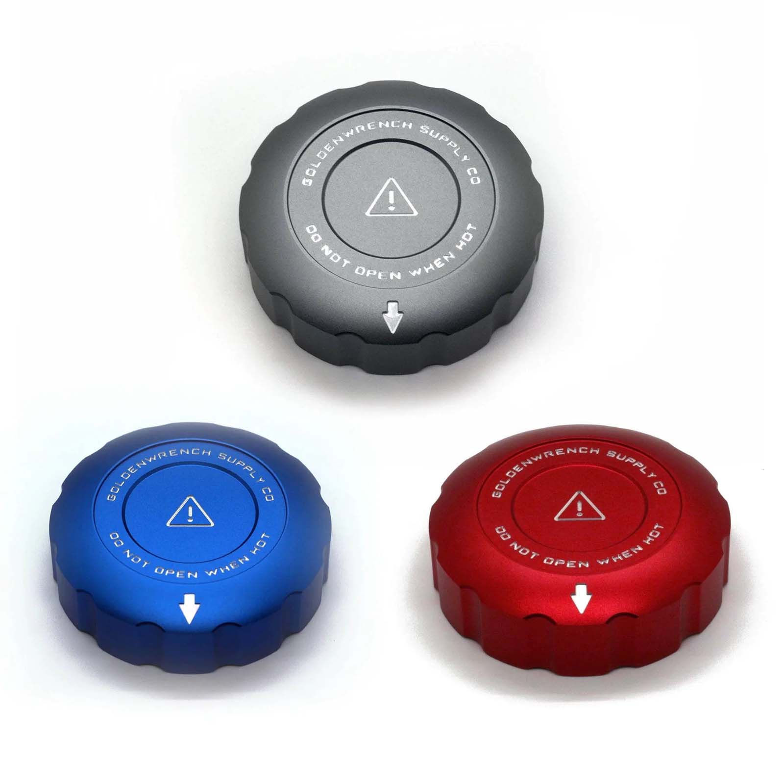 BMW M Vehicles (N55, S55, S63) Coolant Expansion Tank Cap Cover by Goldenwrench - AUTOID® - Vehicle Dress Up Caps & Covers - Goldenwrench Supply