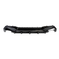 BMW M135i & 1 Series Dual Exit (128ti, 120d, 120i) F40 EVO-1 Gloss Black Rear Diffuser by ZAERO (2019-2024) - AUTOID® - Rear Diffusers - Zaero Design