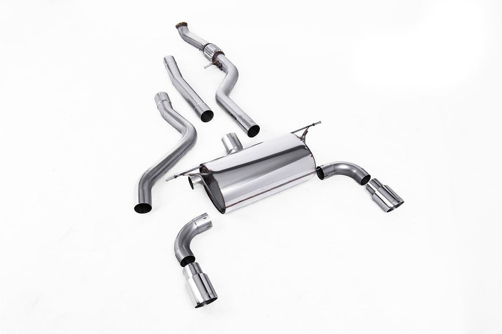 BMW M135i F20 F21 (None xDrive) Cat-Back & Rear Silencer Exhaust System by Milltek (2012-2016) - AUTOID® - Exhaust System - Milltek Sport