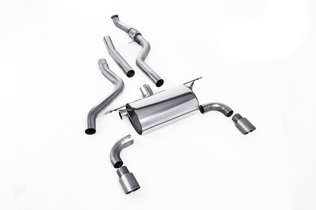 BMW M135i F20 F21 (None xDrive) Cat-Back & Rear Silencer Exhaust System by Milltek (2012-2016) - AUTOID® - Exhaust System - Milltek Sport