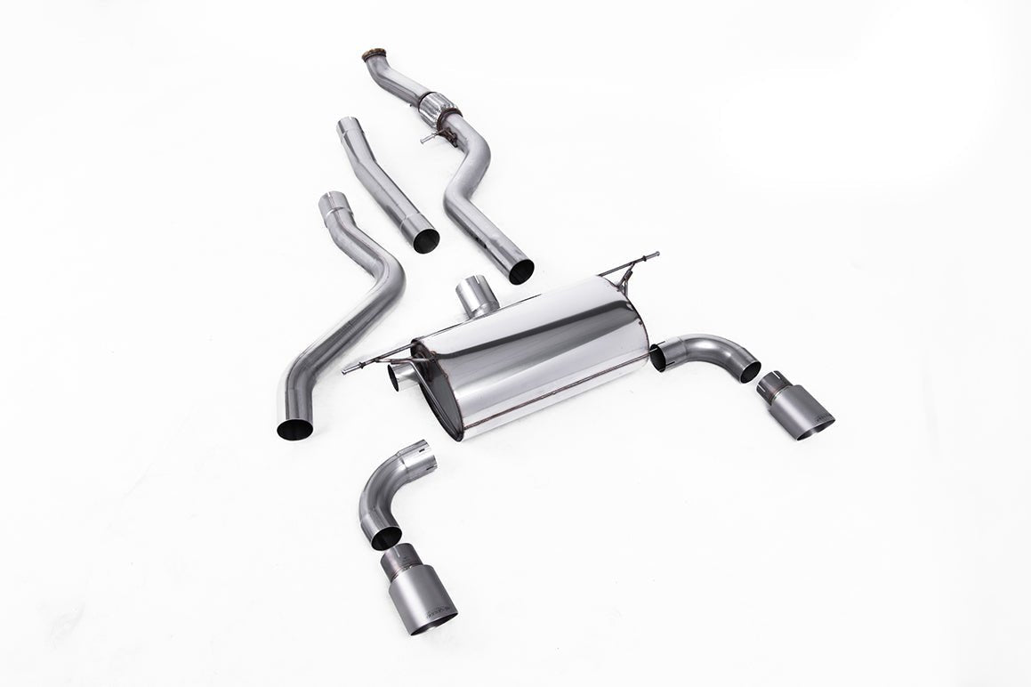 BMW M135i F20 F21 (None xDrive) Cat-Back & Rear Silencer Exhaust System by Milltek (2012-2016) - AUTOID® - Exhaust System - Milltek Sport