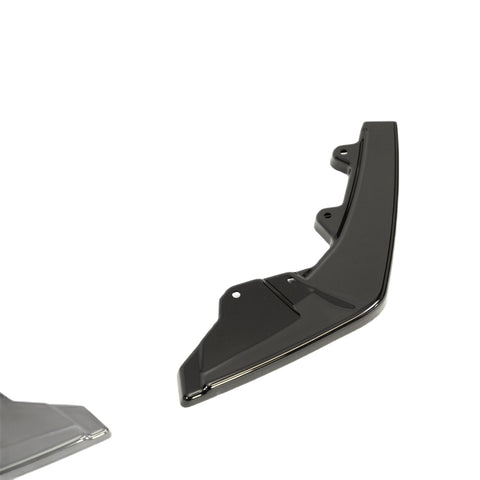BMW M135i & M140i F20 F21 LCI EVO-1 Gloss Black Diffuser Side Spat Flap Extensions by ZAERO (2015-2019) - AUTOID® - Rear Diffusers - Zaero Design
