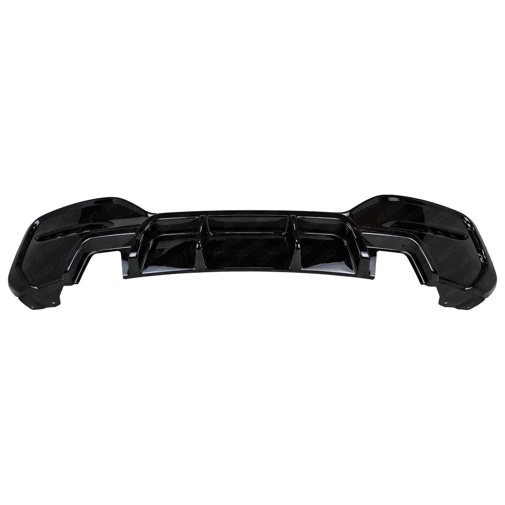 BMW M135i & M140i F20 F21 LCI EVO-1 Gloss Black Rear Diffuser by ZAERO (2015-2019) - AUTOID® - Rear Diffusers - Zaero Design
