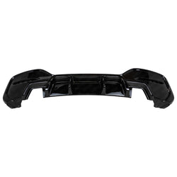 BMW M135i & M140i F20 F21 LCI EVO-1 Gloss Black Rear Diffuser by ZAERO (2015-2019) - AUTOID® - Rear Diffusers - Zaero Design