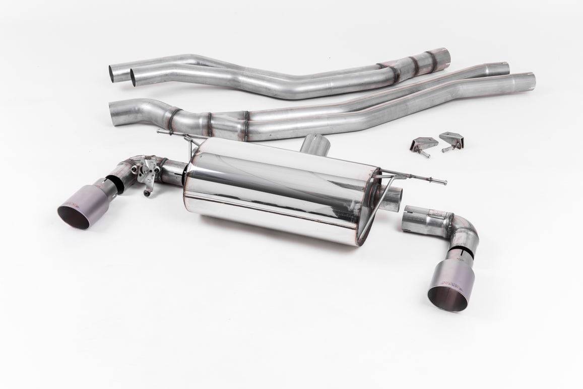 BMW M140i F20 F21 LCI (Non - OPF/GPF) Cat Back Exhaust System by Milltek (2015 - 2018) - AUTOID - Exhaust System - Milltek Sport