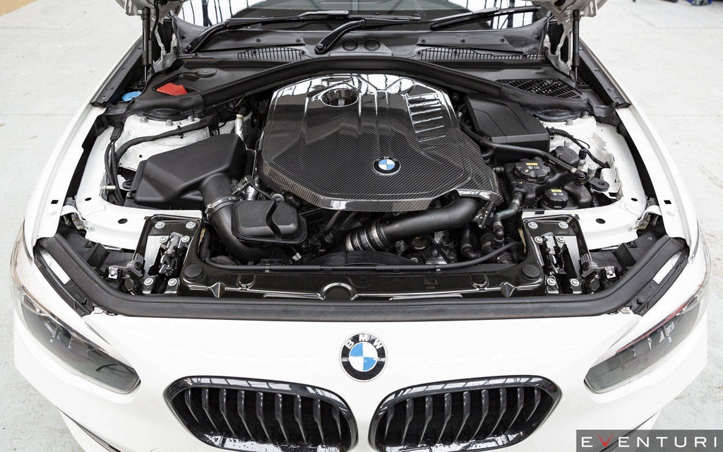 BMW M140i F20, M240i F22, 340i F30 & 440i F32 Eventuri Carbon Fibre Engine Cover - AUTOID® - Vehicle Dress Up Caps & Covers - Eventuri