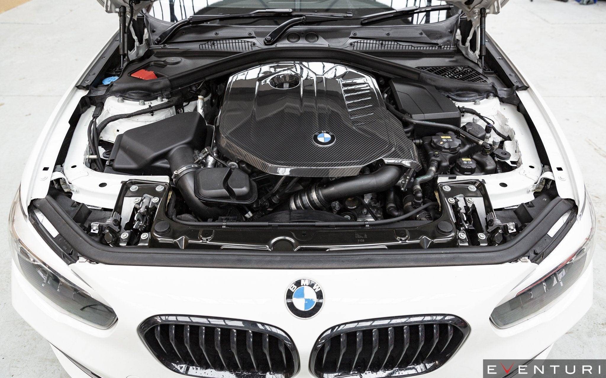 BMW M140i F20, M240i F22, 340i F30 & 440i F32 Eventuri Carbon Fibre Engine Cover - AUTOID® - Vehicle Dress Up Caps & Covers - Eventuri