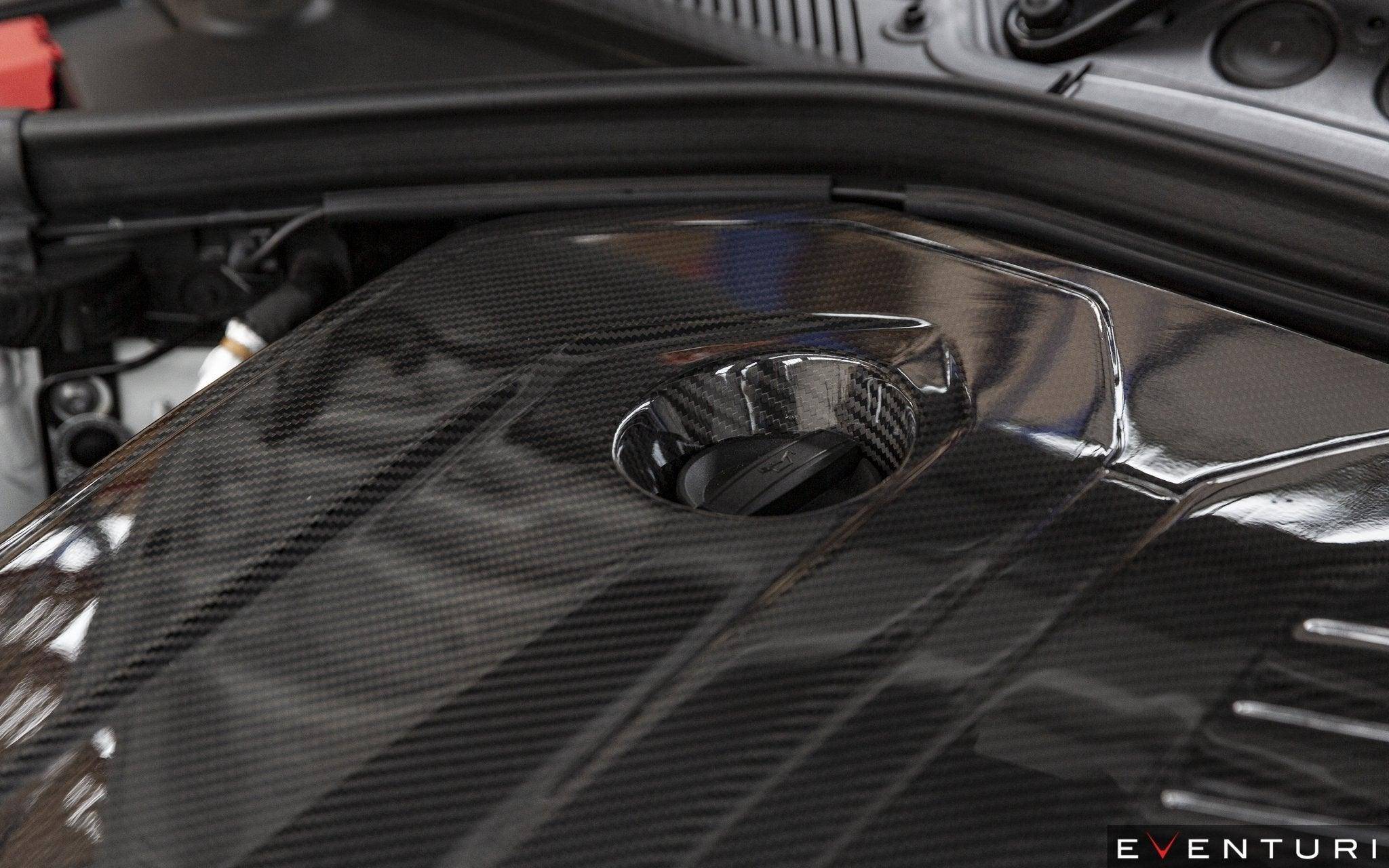 BMW M140i F20, M240i F22, 340i F30 & 440i F32 Eventuri Carbon Fibre Engine Cover - AUTOID® - Vehicle Dress Up Caps & Covers - Eventuri