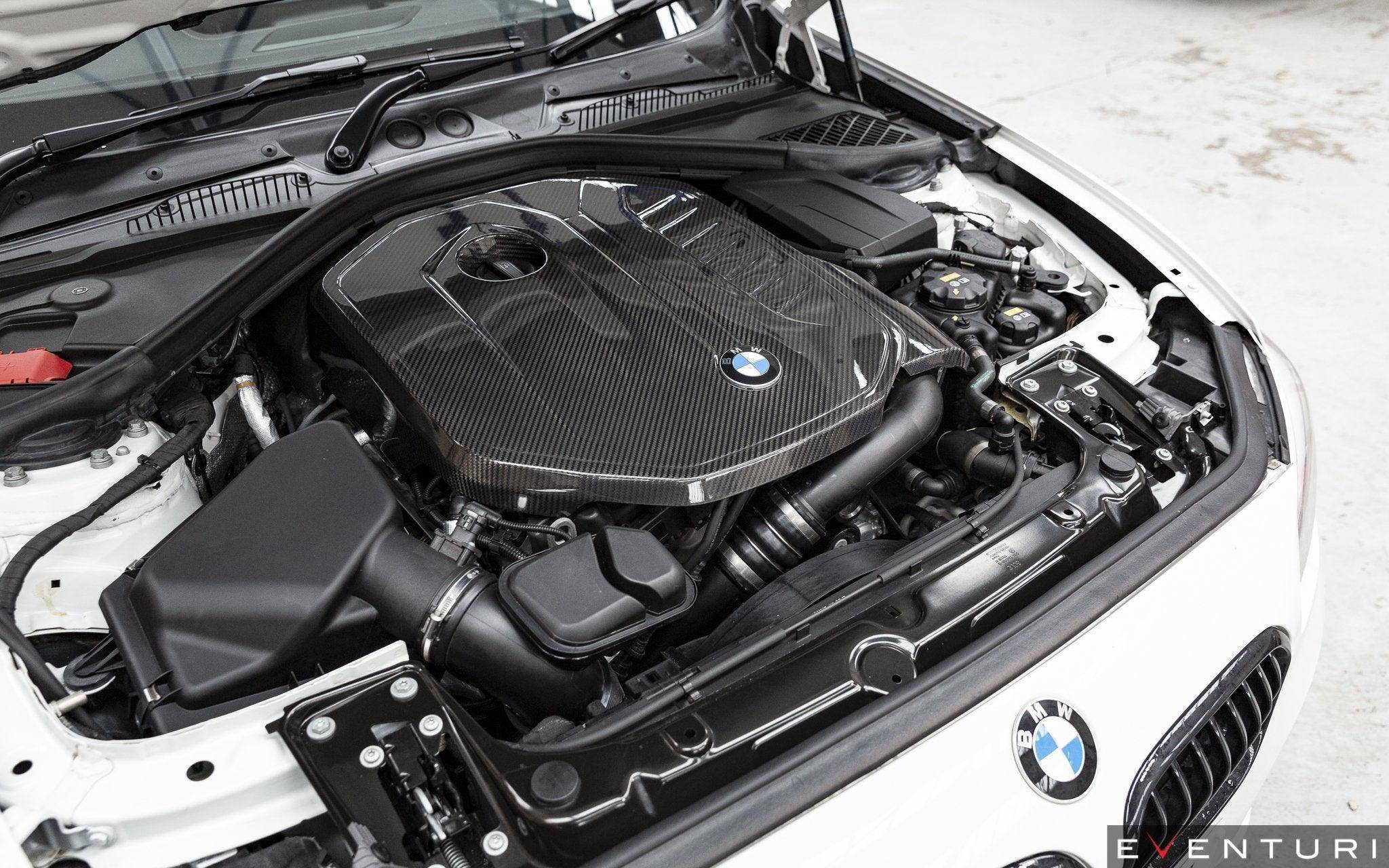 BMW M140i F20, M240i F22, 340i F30 & 440i F32 Eventuri Carbon Fibre Engine Cover - AUTOID® - Vehicle Dress Up Caps & Covers - Eventuri