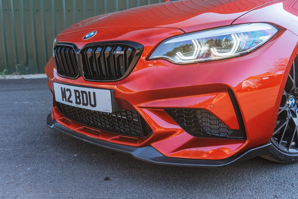 BMW M2 Competition F87 Carbon Fibre CS Front Splitter by FORM (2018-2021) - AUTOID® - Front Lips & Splitters - FORM Industries