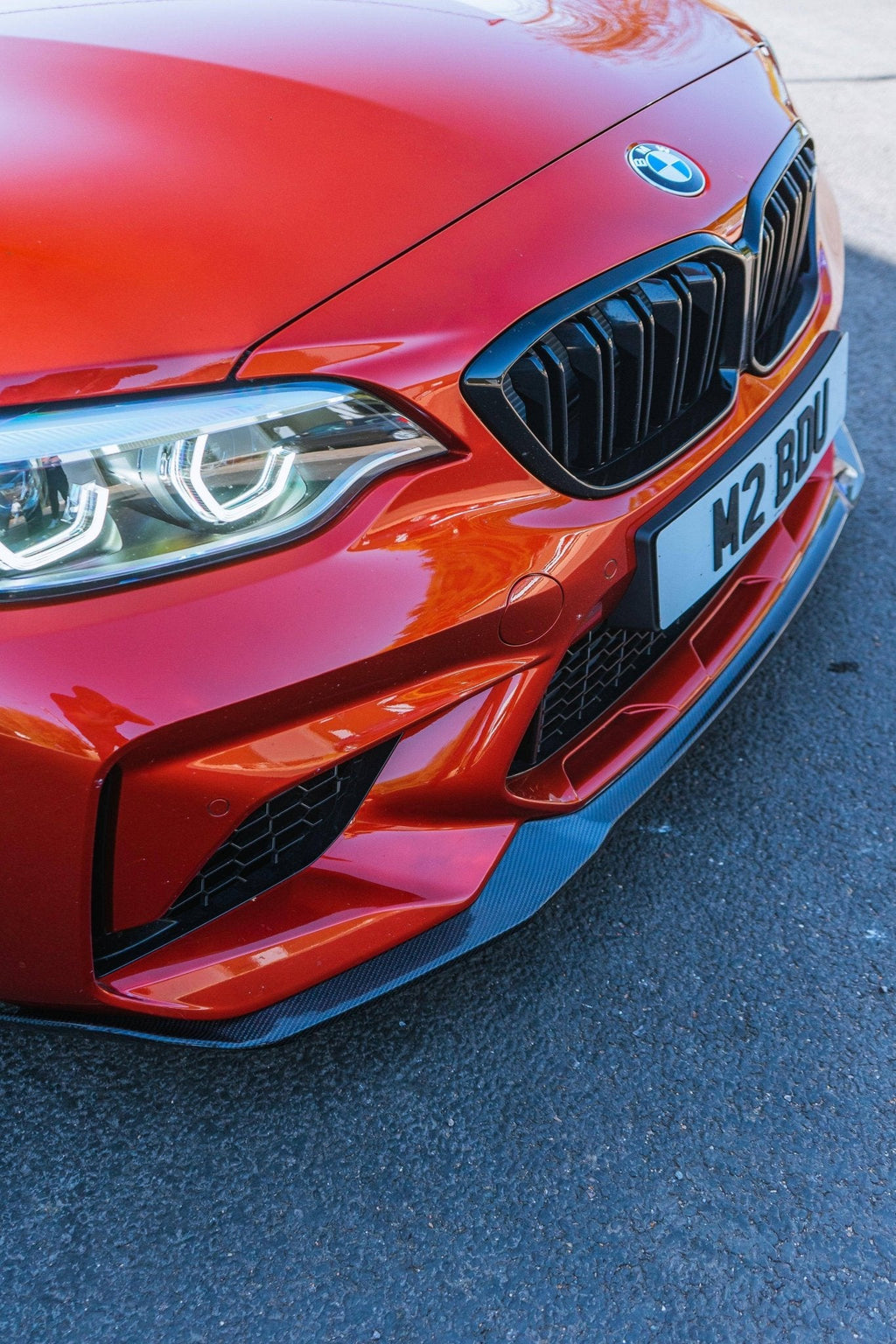 BMW M2 Competition F87 Carbon Fibre CS Front Splitter by FORM (2018-2021) - AUTOID® - Front Lips & Splitters - FORM Industries