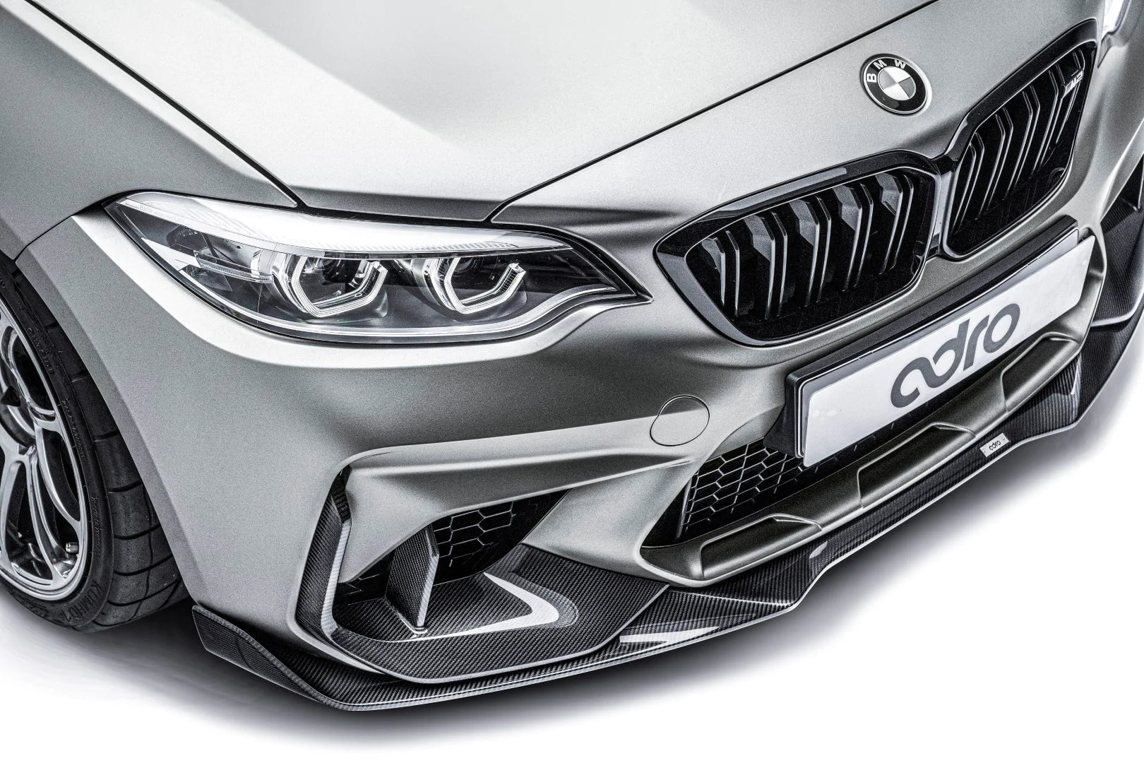 BMW M2 Competition F87 Carbon Fibre Front Splitter by Adro (2018 - 2021) - AUTOID - Front Lips & Splitters - Adro