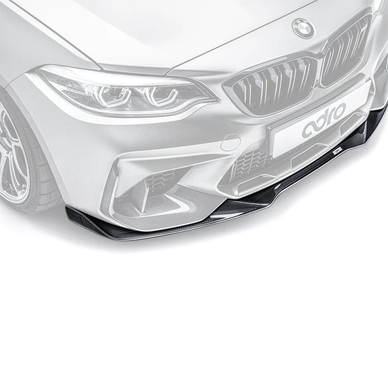 BMW M2 Competition F87 Carbon Fibre Front Splitter by Adro (2018 - 2021) - AUTOID - Front Lips & Splitters - Adro