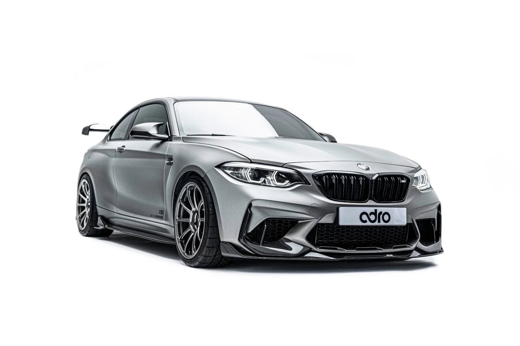 BMW M2 Competition F87 Carbon Fibre Front Splitter by Adro (2018-2021) - AUTOID® - Front Lips & Splitters - Adro