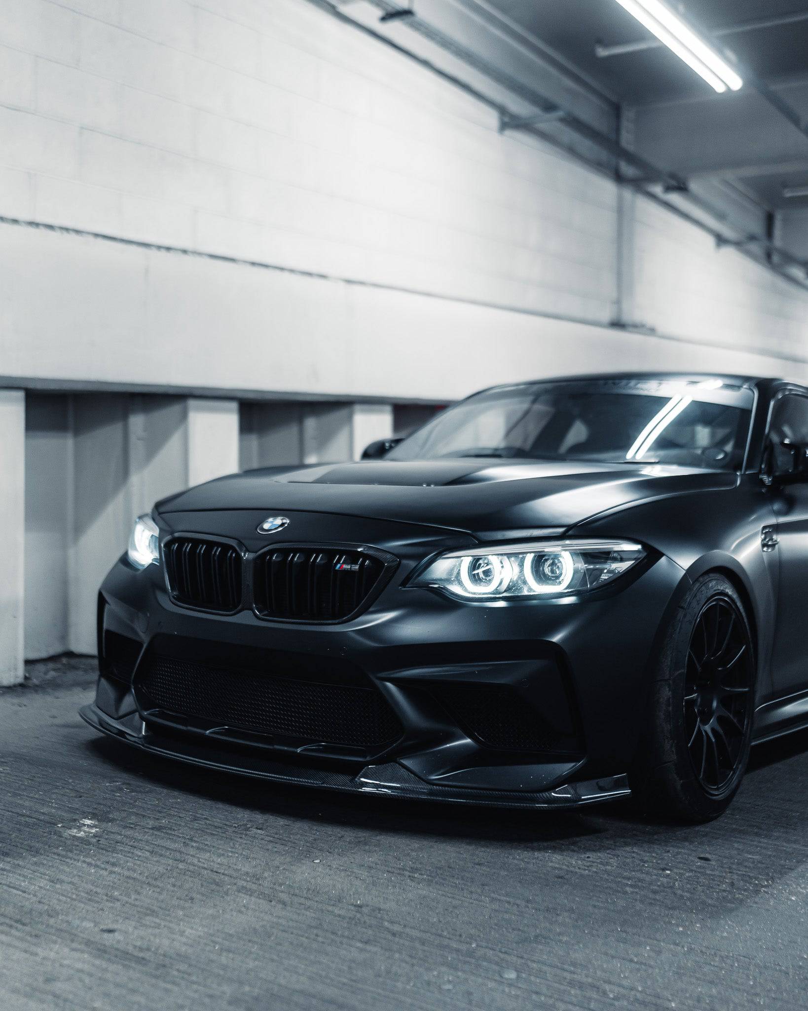 BMW M2 Competition F87 Carbon Fibre GTS Front Splitter by FORM (2018-2021) - AUTOID® - Front Lips & Splitters - FORM Industries