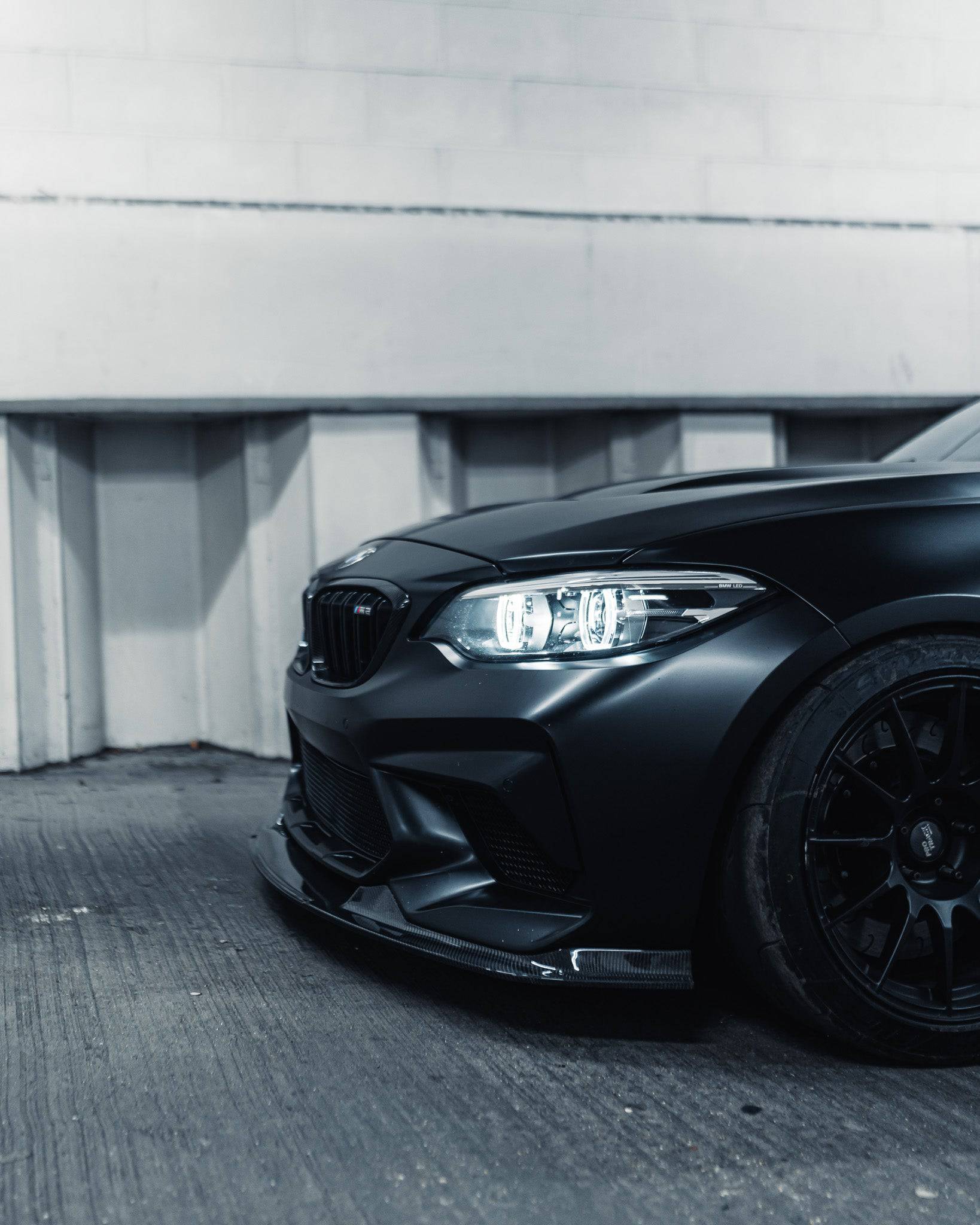 BMW M2 Competition F87 Carbon Fibre GTS Front Splitter by FORM (2018-2021) - AUTOID® - Front Lips & Splitters - FORM Industries