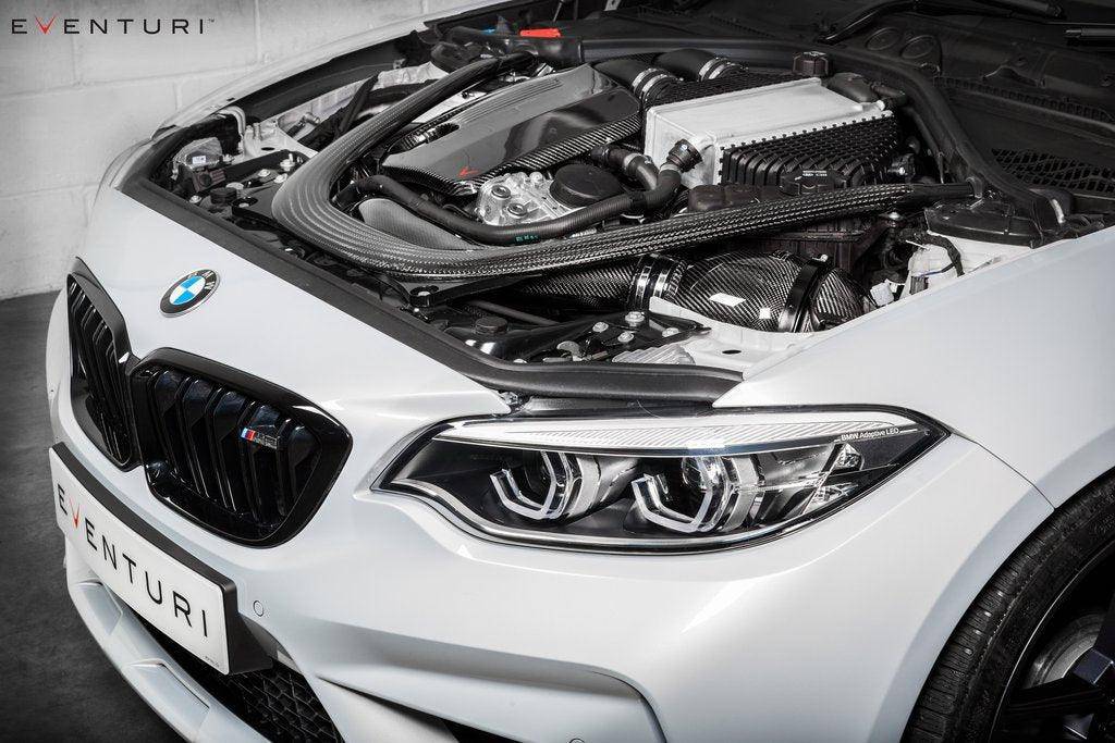 BMW M2 Competition F87 Eventuri Carbon Fibre Performance Intake Kit (2018-2021) - AUTOID® - Air Intakes - Eventuri