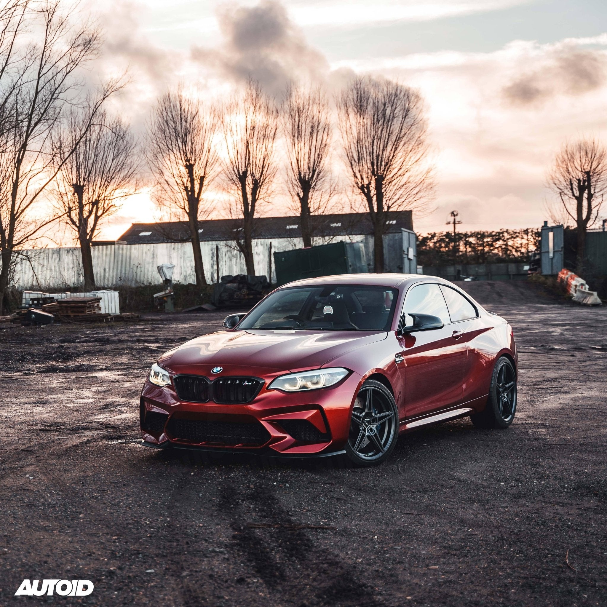 BMW M2 Competition F87 EVO - S Gloss Black Front Splitter by ZAERO (2018 - 2021) - AUTOID - Front Lips & Splitters - Zaero Design