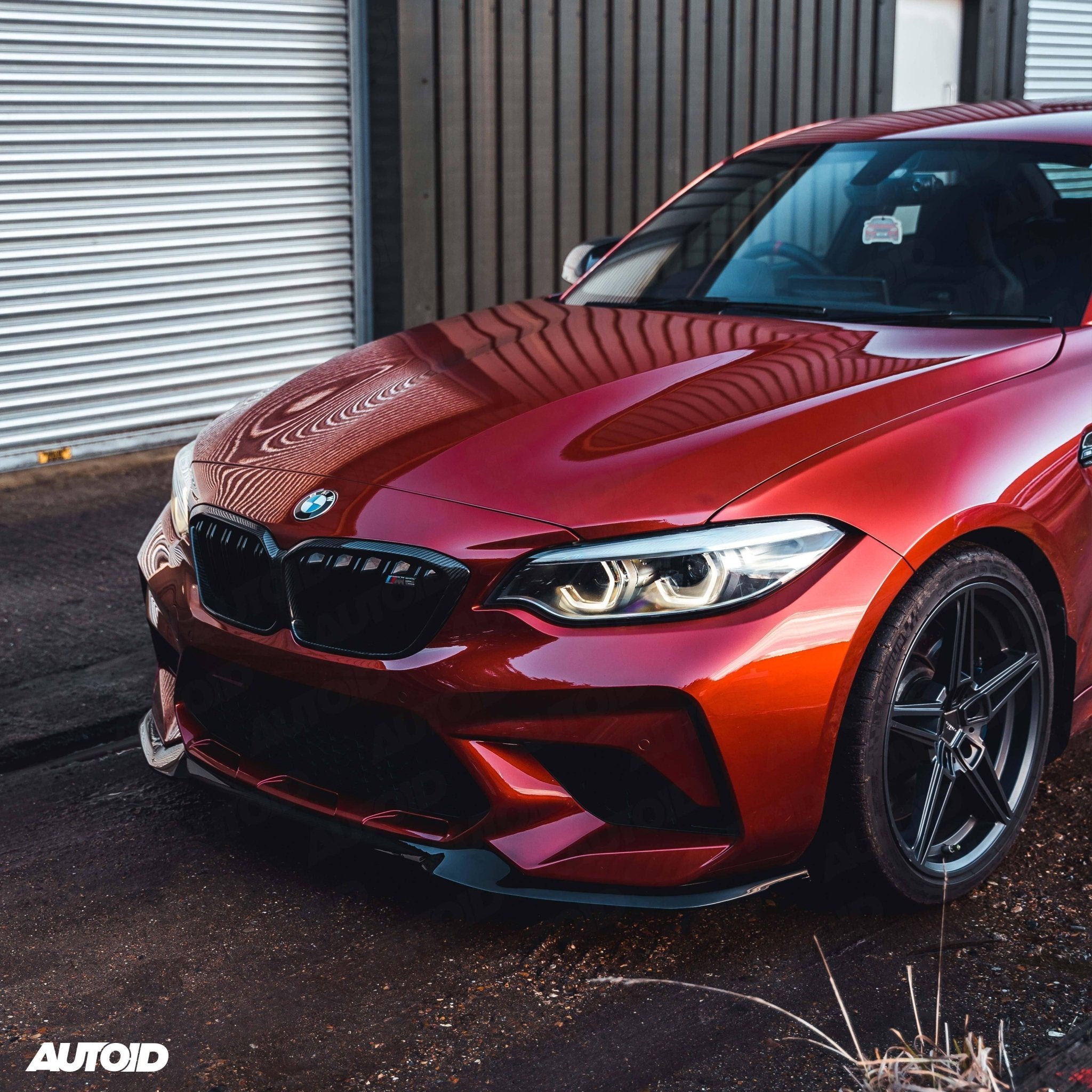 BMW M2 Competition F87 EVO - S Gloss Black Front Splitter by ZAERO (2018 - 2021) - AUTOID - Front Lips & Splitters - Zaero Design