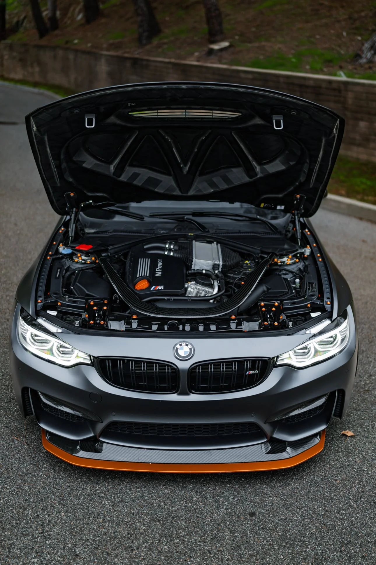 BMW M2 Competition F87, M3 F80, M4 F82 Engine Dress Up Hardware by Downstar (2015 - 2021) - AUTOID - Vehicle Dress Up Caps & Covers - Downstar