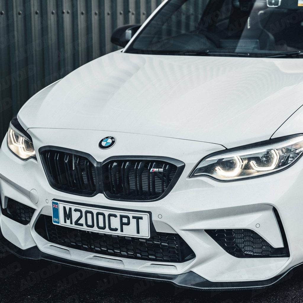 BMW M2 Competition F87 Pre-preg Carbon Fibre CS Front Splitter Pro by FORM (2018-2021) - AUTOID® - Front Lips & Splitters - FORM Industries