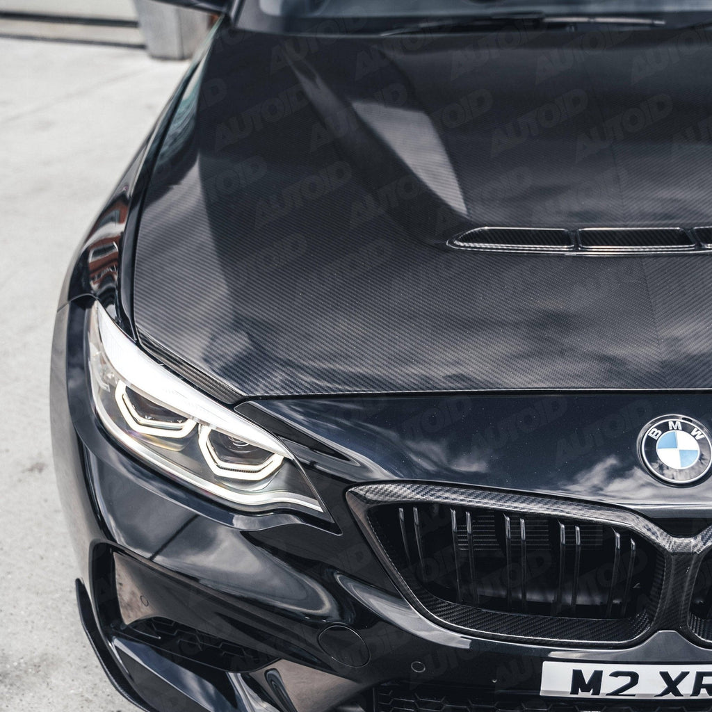 BMW M2 Competition F87 Pre-preg Carbon Fibre Kidney Grille Surround by FORM (2018-2021) - AUTOID® - Front Grille - FORM Industries