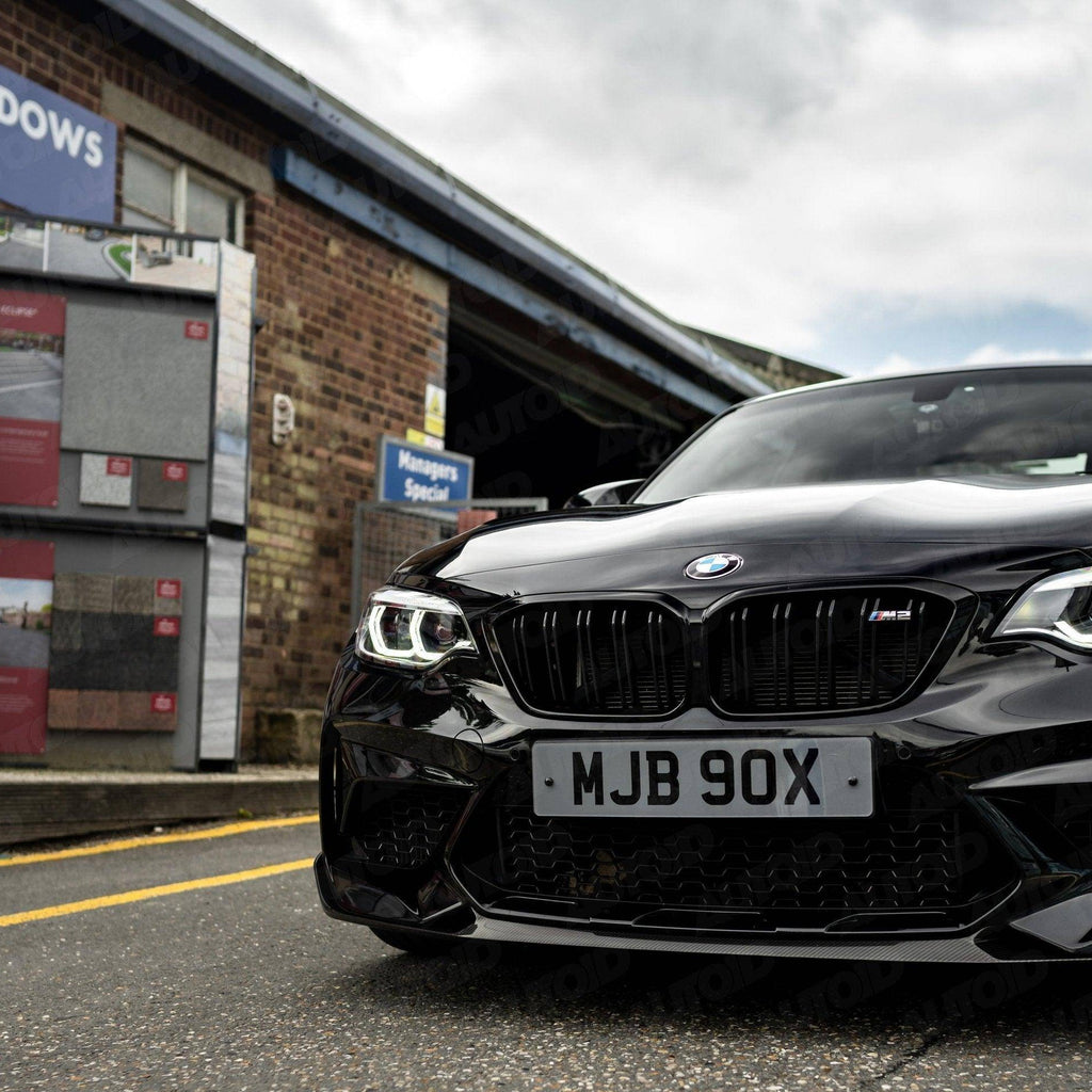 BMW M2 Competition F87 Pre-Preg Front Splitter by FORM (2018-2021) - AUTOID® - Front Lips & Splitters - FORM Industries