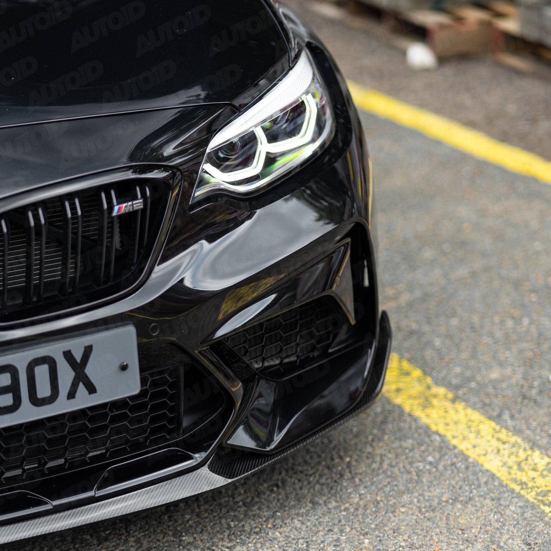 BMW M2 Competition F87 Pre - Preg Performance Front Splitter by TRE (2018 - 2021) - AUTOID - Front Lips & Splitters - TRE