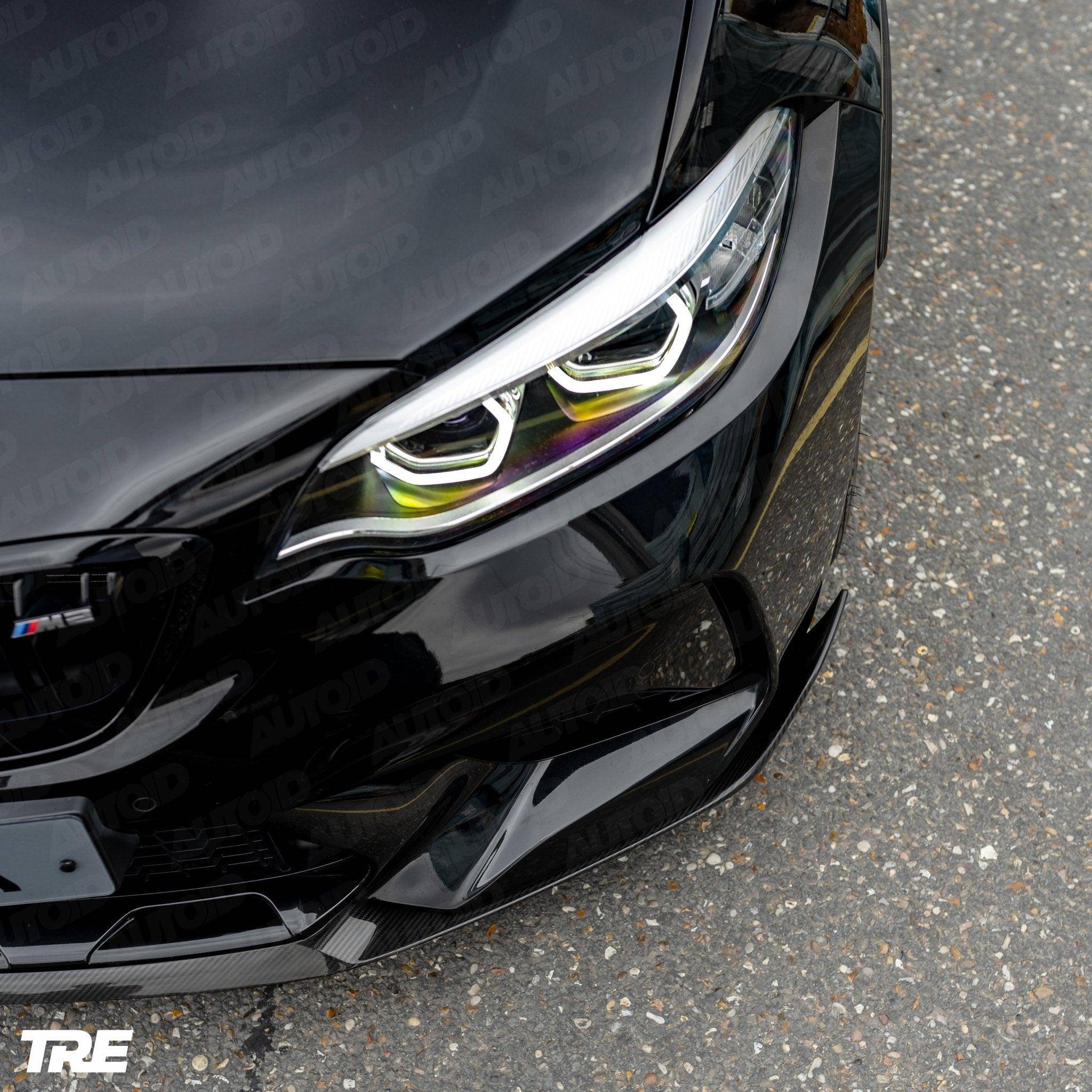 BMW M2 Competition F87 Pre - Preg Performance Front Splitter by TRE (2018 - 2021) - AUTOID - Front Lips & Splitters - TRE