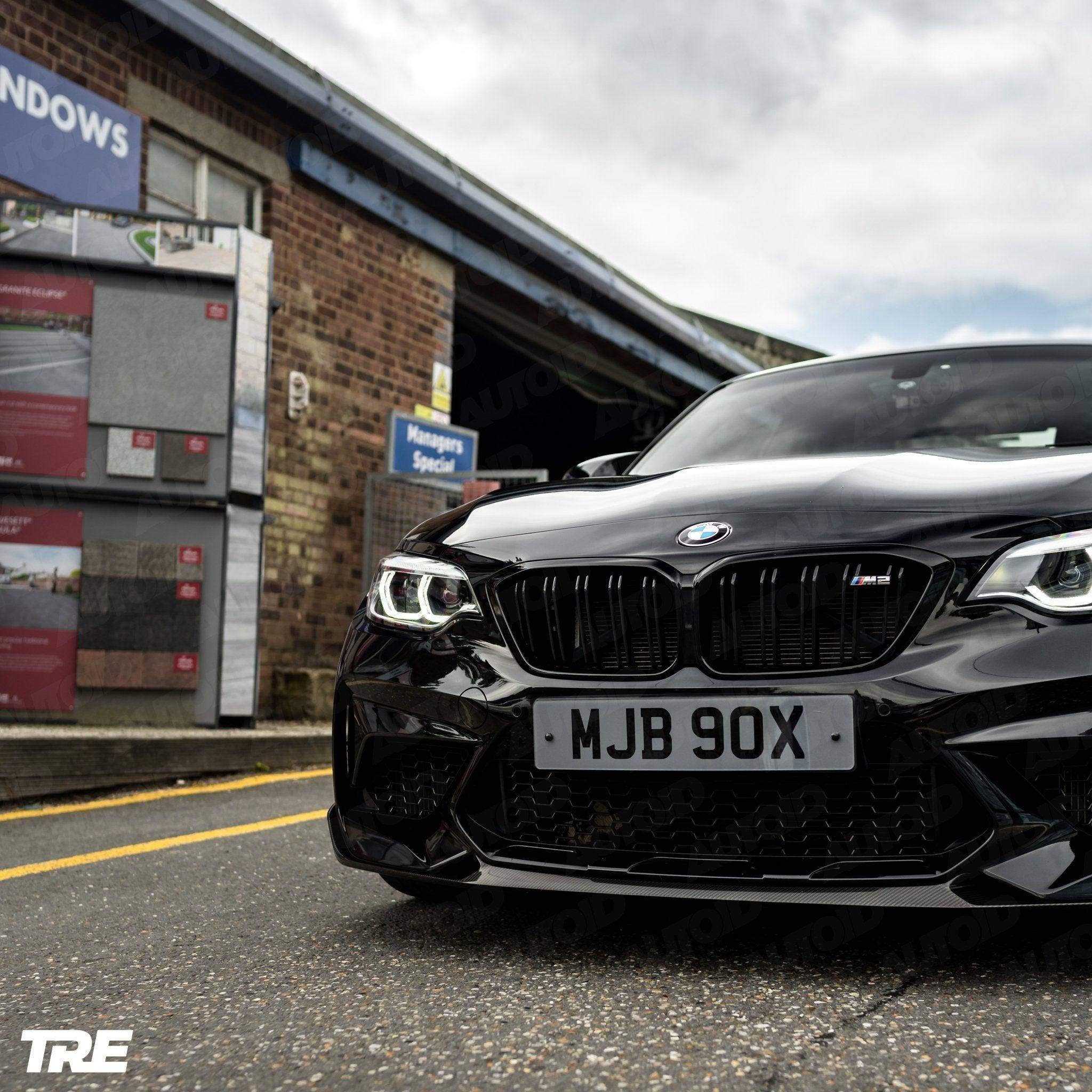 BMW M2 Competition F87 Pre - Preg Performance Front Splitter by TRE (2018 - 2021) - AUTOID - Front Lips & Splitters - TRE