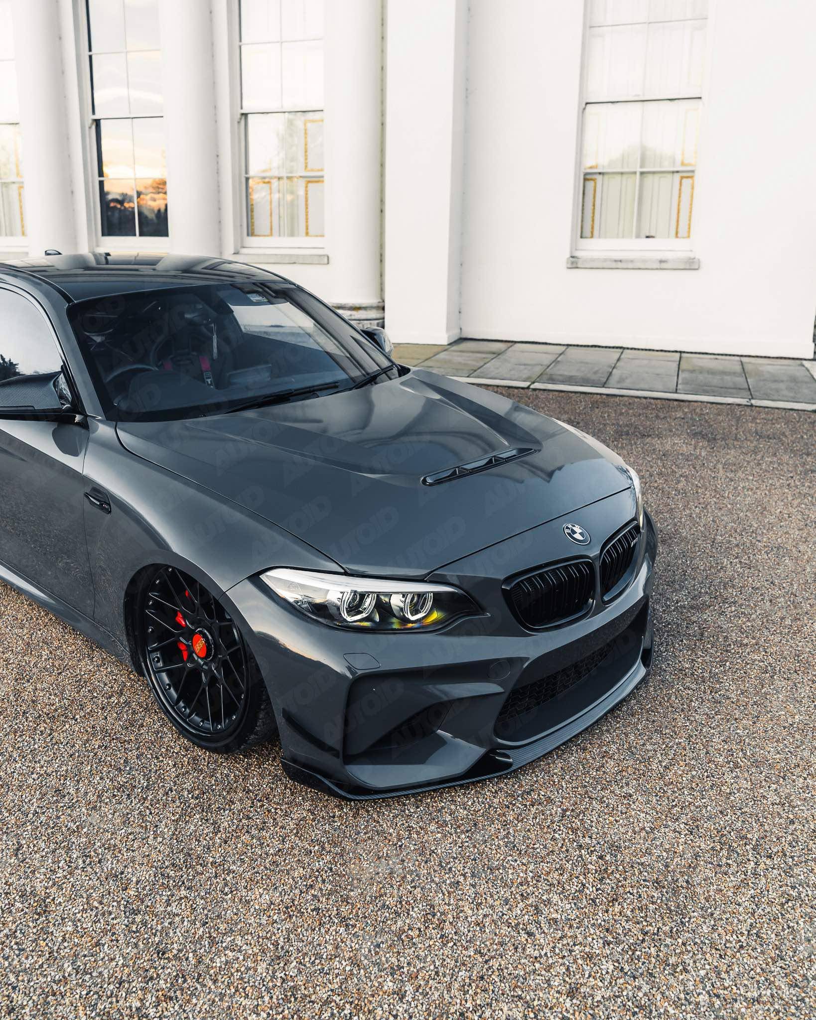 BMW M2 F87, 2 Series F22, 1 Series F20 Aluminium CS Front Bonnet by FORM (2014-2021) - AUTOID® - Front Hood - FORM Industries