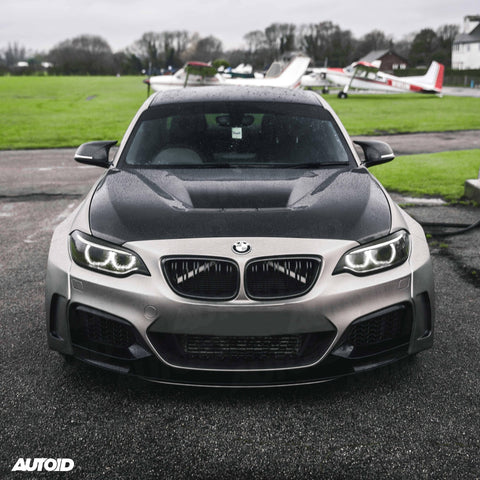 BMW M2 F87, 2 Series F22, 1 Series F20 Pre-Preg Carbon Fibre Front Bonnet by FORM (2014-2021) - AUTOID® - Front Hood - FORM Industries