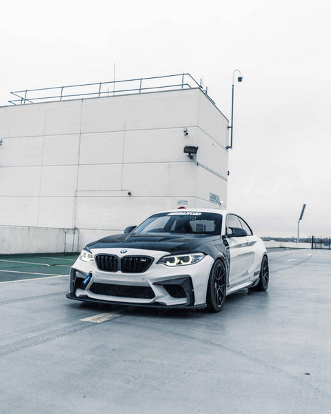 BMW M2 F87, 2 Series F22, 1 Series F20 Pre-Preg Carbon Fibre Front Bonnet by FORM (2014-2021) - AUTOID® - Front Hood - FORM Industries