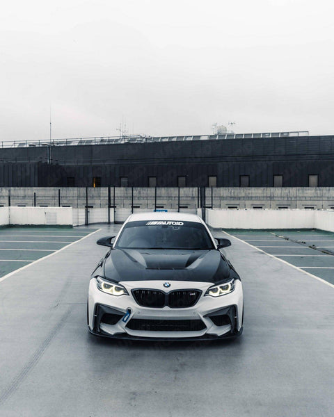 BMW M2 F87, 2 Series F22, 1 Series F20 Pre-Preg Carbon Fibre Front Bonnet by FORM (2014-2021) - AUTOID® - Front Hood - FORM Industries