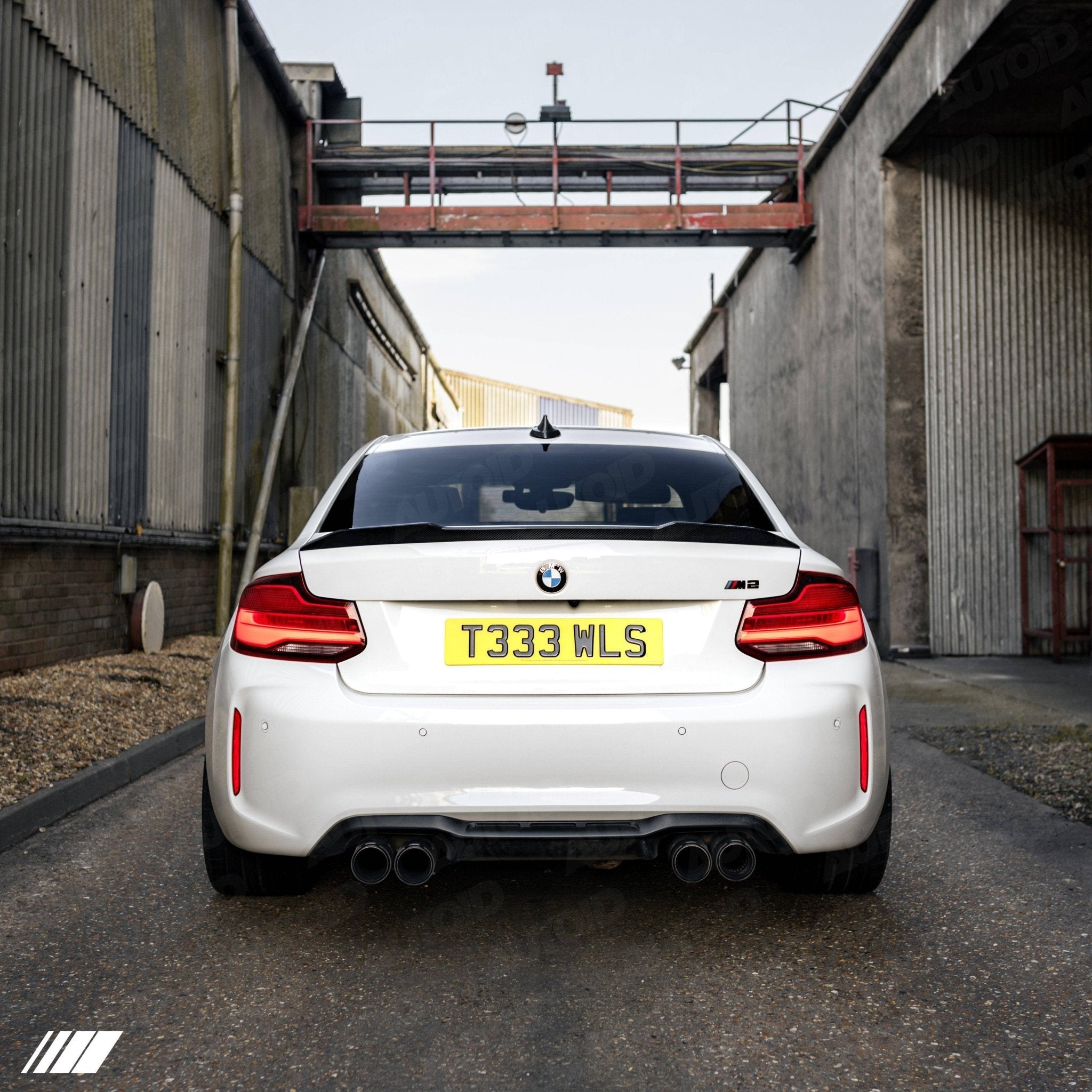BMW M2 F87 & 2 Series F22 Carbon Fibre CS Rear Spoiler by FORM (2014-2021) - AUTOID® - Rear Spoilers - FORM Industries