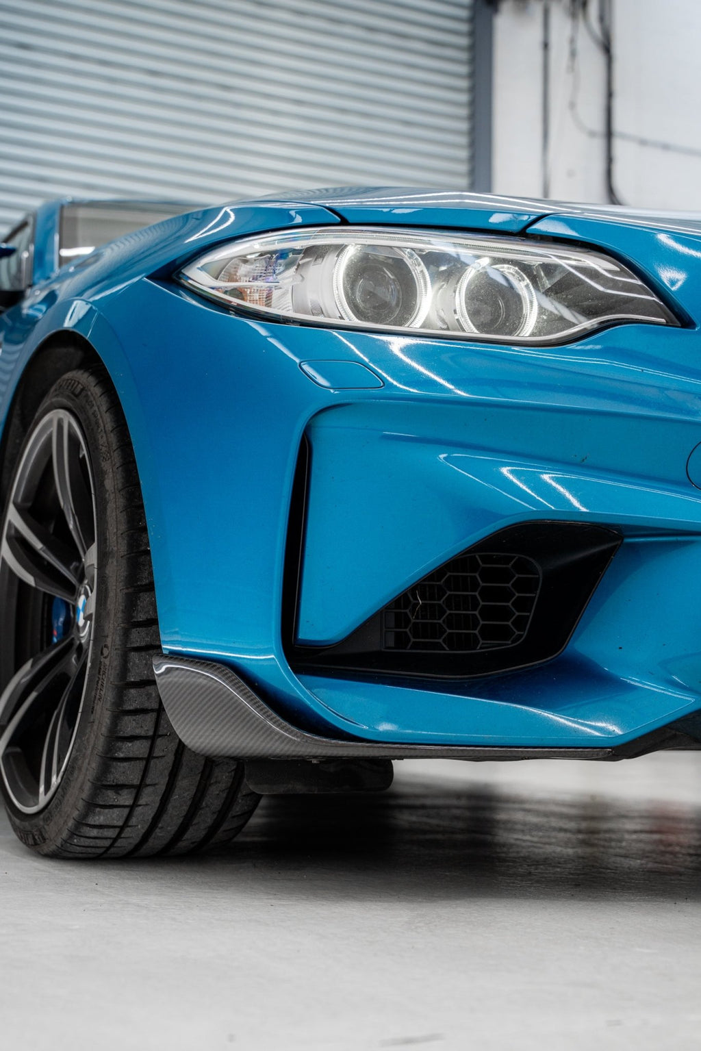 BMW M2 F87 Carbon Fibre Front Blades by FORM (2015-2018) - AUTOID® - Front Lips & Splitters - FORM Industries