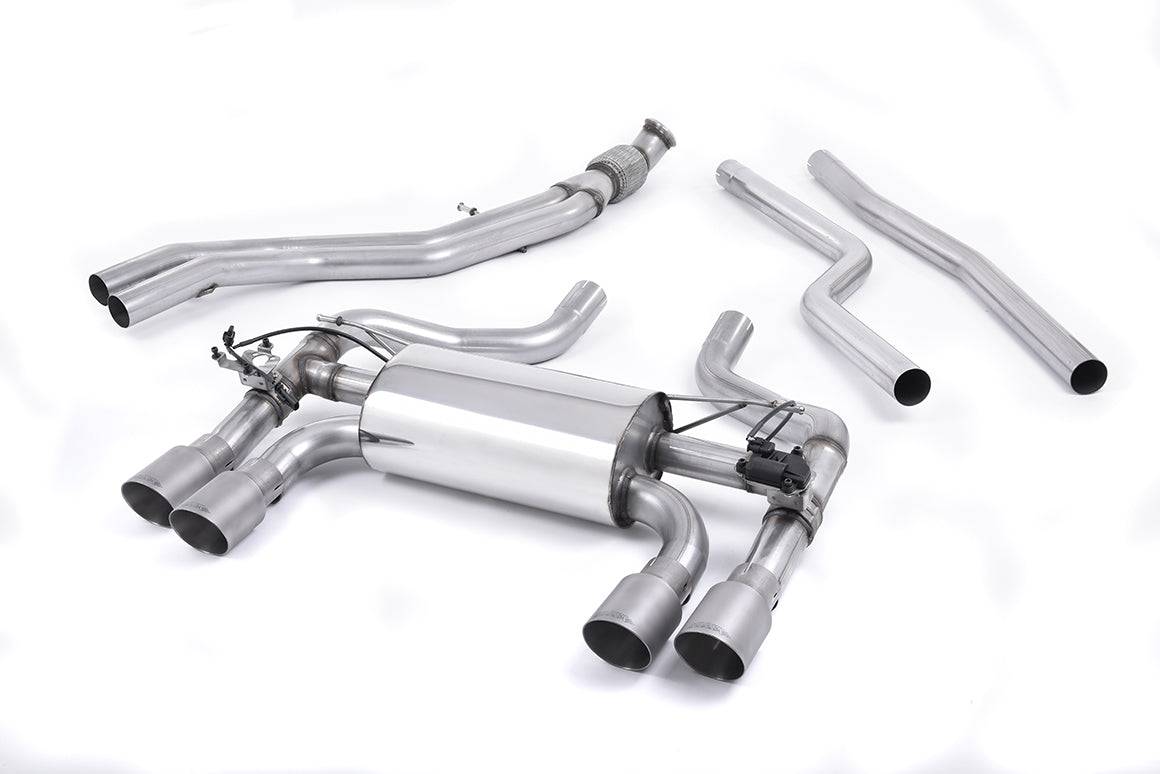 BMW M2 F87 Cat Back Exhaust System by Milltek (2015 - 2018) - AUTOID - Exhaust System - Milltek Sport