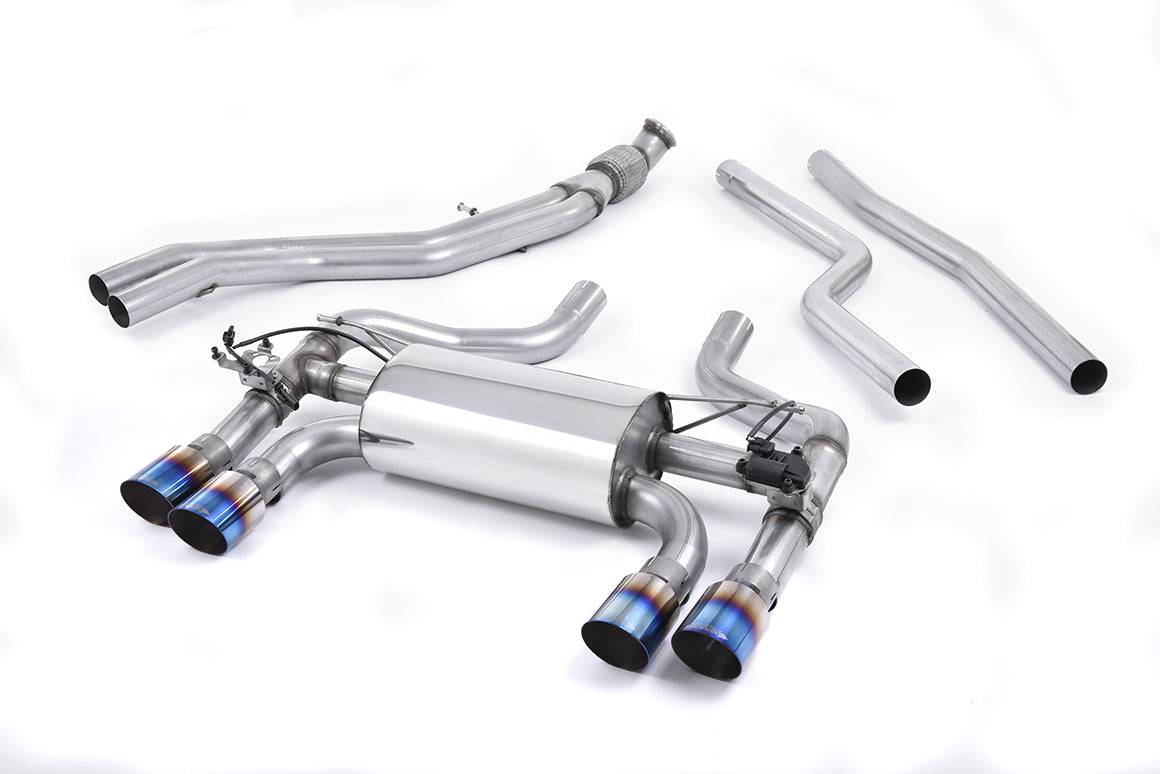 BMW M2 F87 Cat Back Exhaust System by Milltek (2015 - 2018) - AUTOID - Exhaust System - Milltek Sport