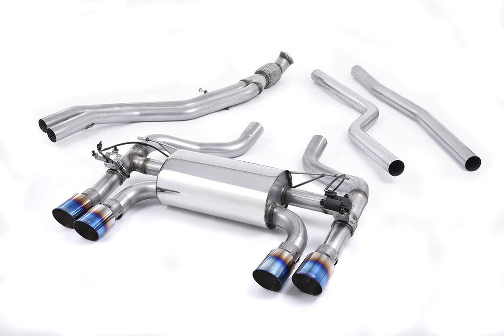 BMW M2 F87 Cat Back Exhaust System by Milltek (2015-2018) - AUTOID® - Exhaust System - Milltek Sport
