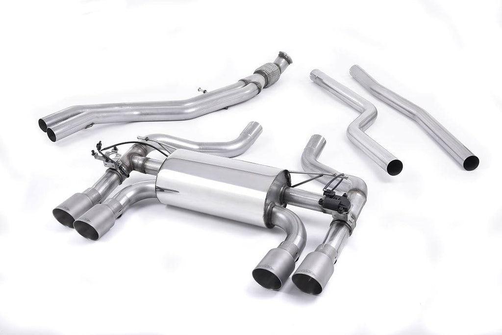 BMW M2 F87 Cat Back Exhaust System by Milltek (2015-2018) - AUTOID® - Exhaust System - Milltek Sport
