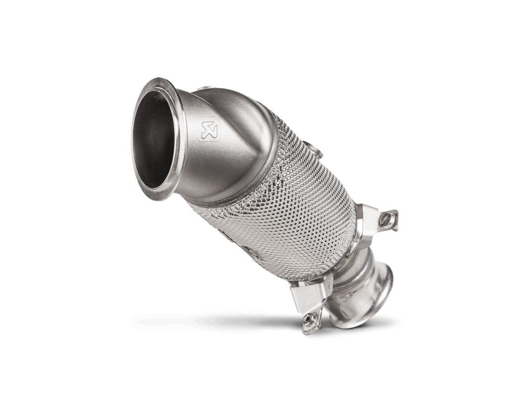 BMW M2 F87 Downpipe w Cat by Akrapovic - AUTOID® - Exhaust System - Akrapovic