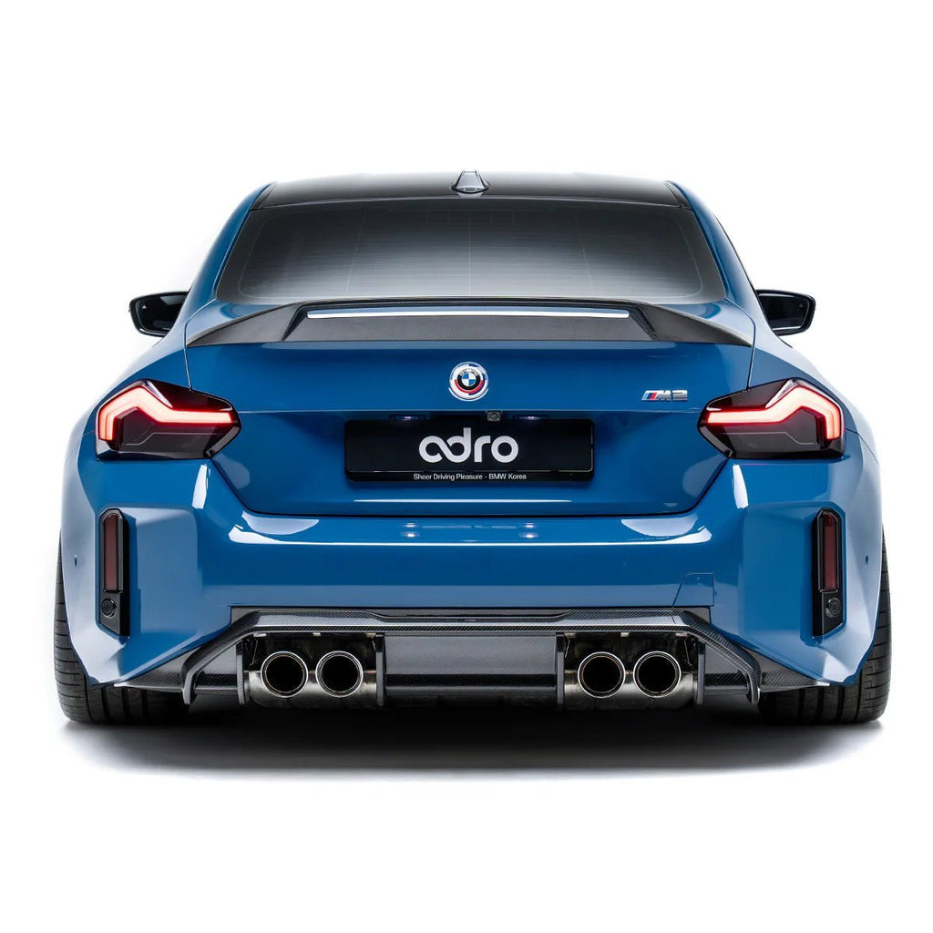 BMW M2 G87 & 2 Series G42 Pre-Preg Duckbill Carbon Fibre Rear Spoiler by Adro (2023+) - AUTOID® - Rear Spoilers - Adro