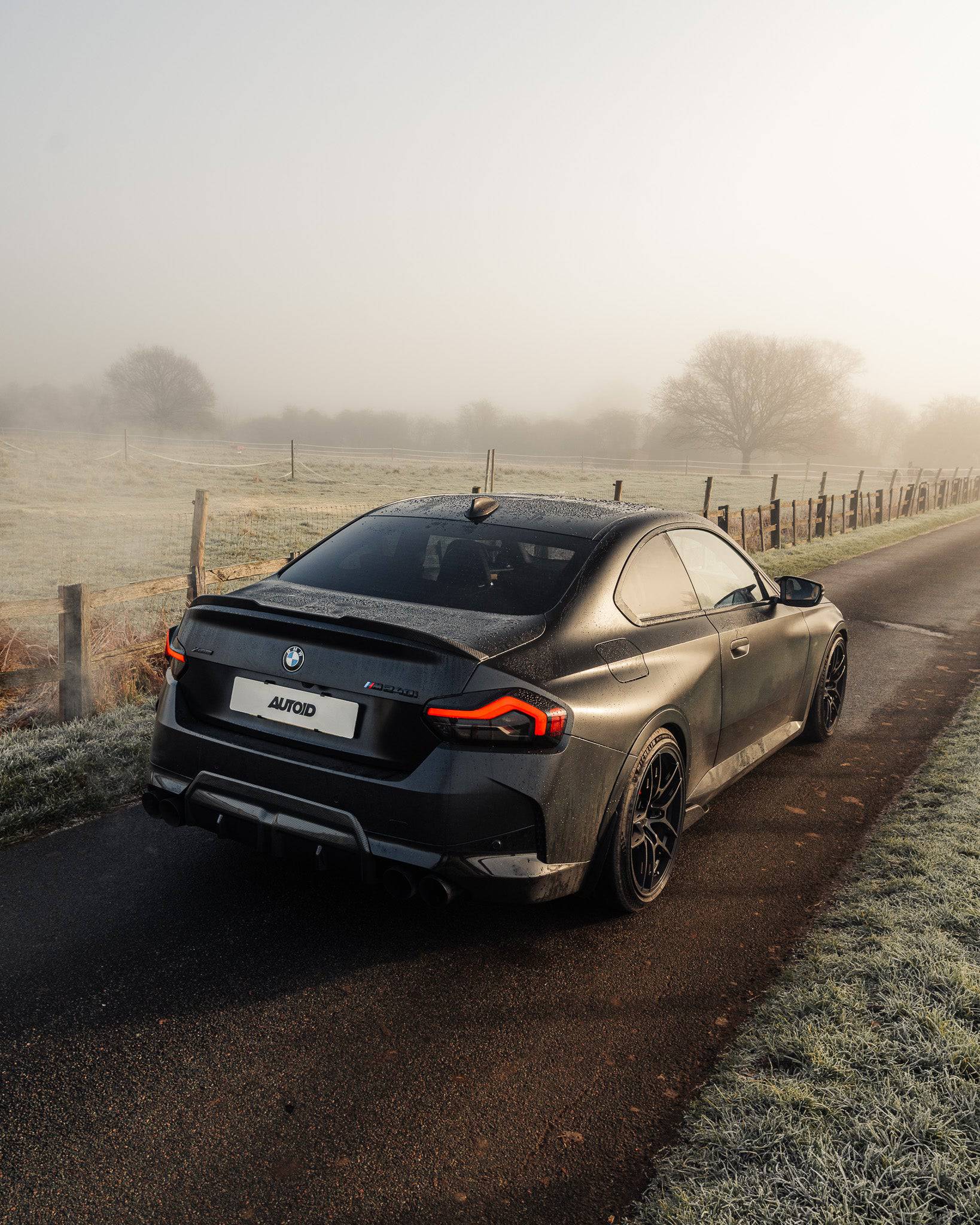 BMW M2 G87, 2 Series & M240i G42 Pre-preg Carbon Fibre CS Rear Spoiler by FORM (2021+) - AUTOID® - Rear Spoilers - FORM Industries