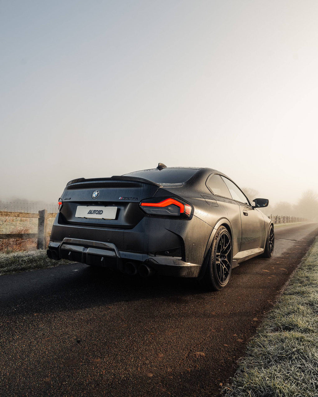 BMW M2 G87, 2 Series & M240i G42 Pre-preg Carbon Fibre CS Rear Spoiler by FORM (2021+) - AUTOID® - Rear Spoilers - FORM Industries